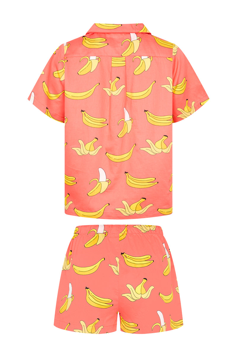 Women's Pyjama Set in Cool Bananas