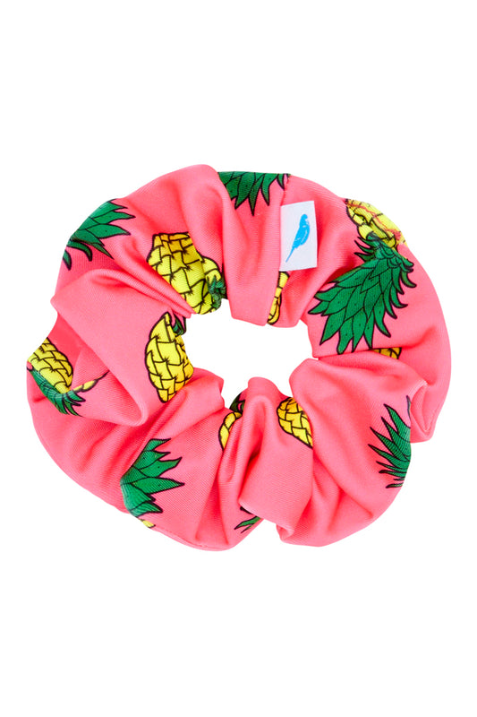 Scrunchie in Pink Pineapples