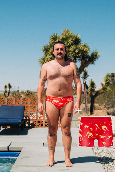 Mens Swim and Underwear Bundle in Hoppers