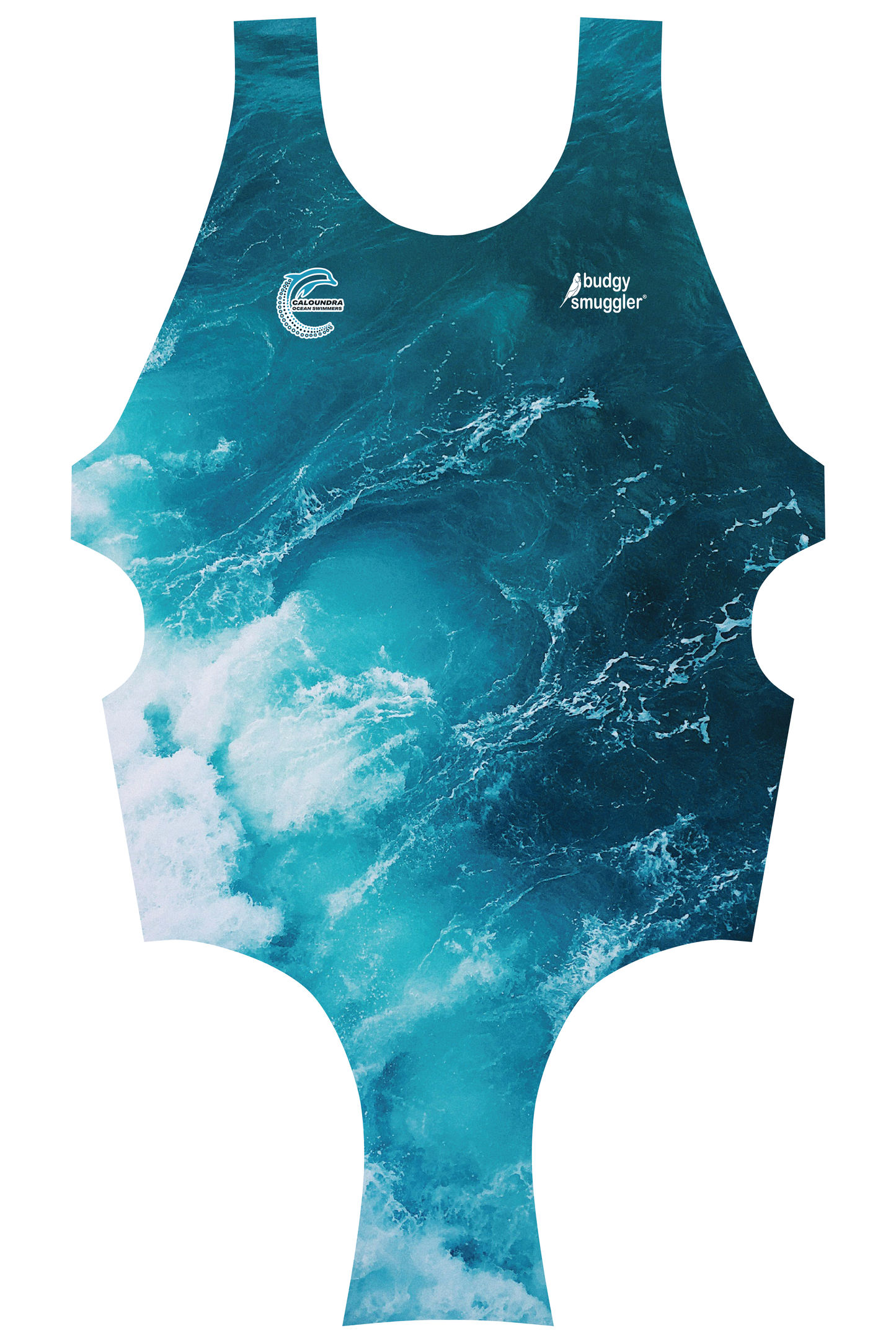 Caloundra Ocean Swimmers Thick Strap One piece  | Made to Order