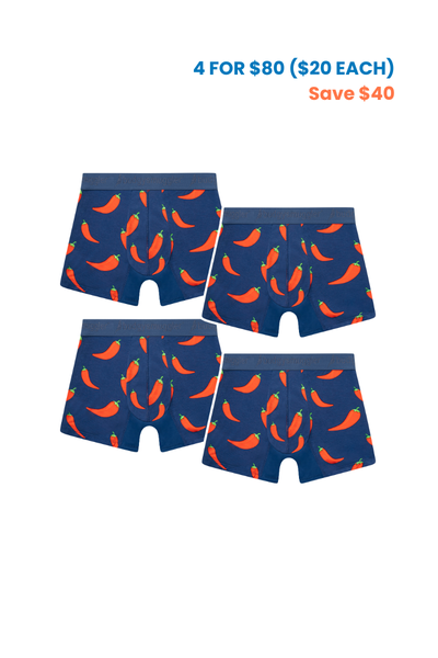 Underwear Bundle in Chilli Willies