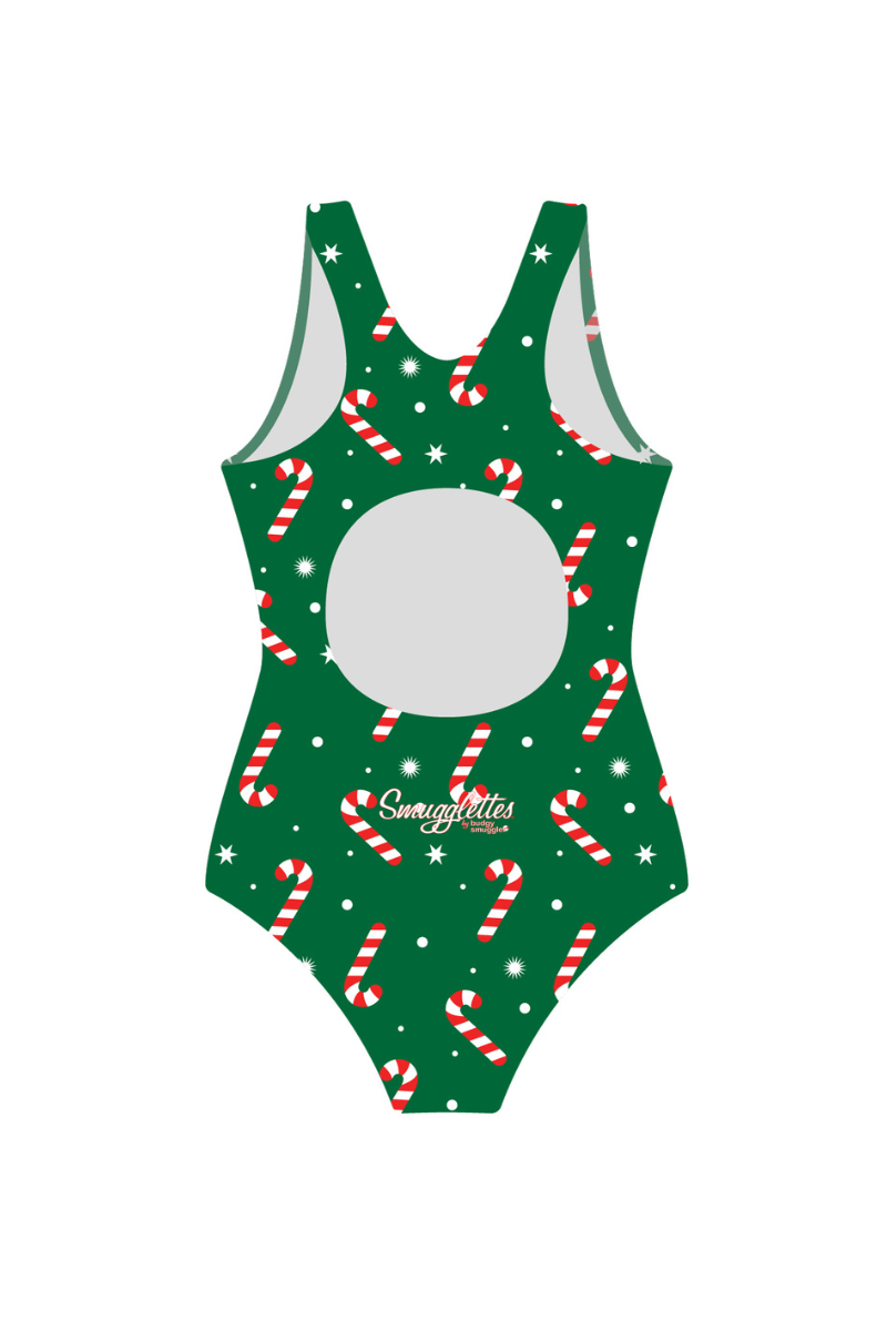 Girls One Piece in Budgy Christmas 2025