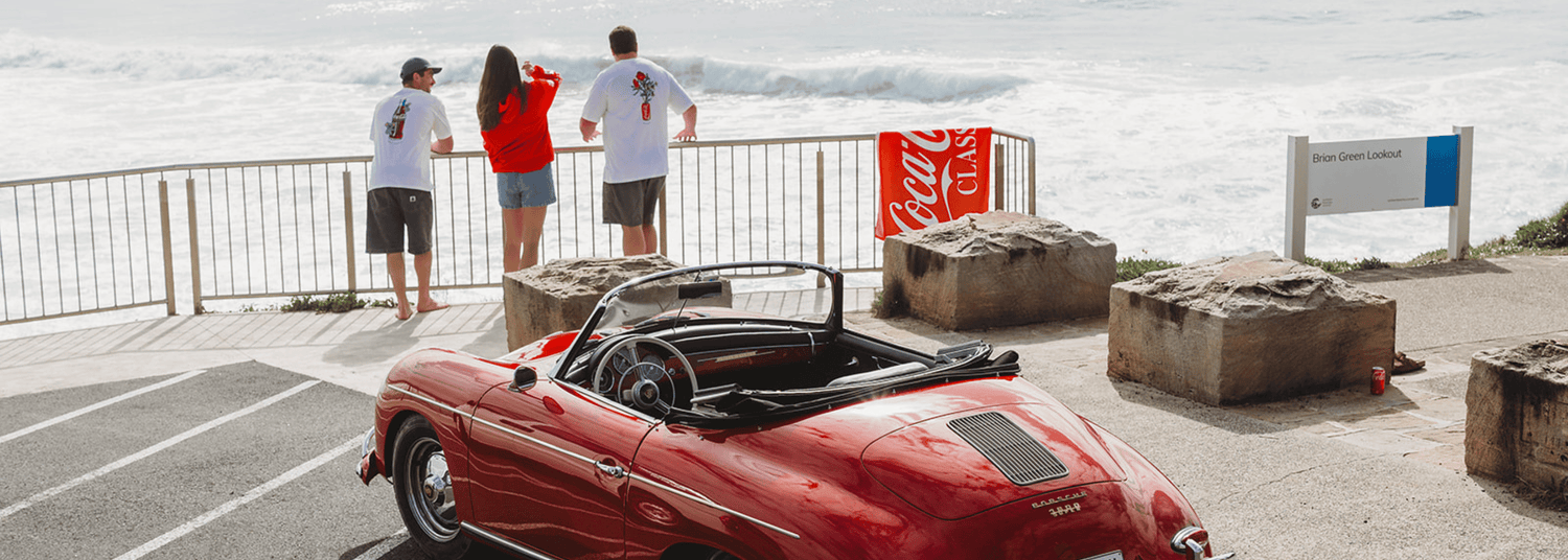 Coca-Cola x Budgy Smuggler banner