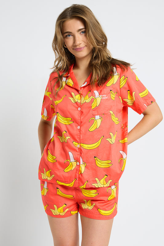 Women's Pyjama Set in Cool Bananas