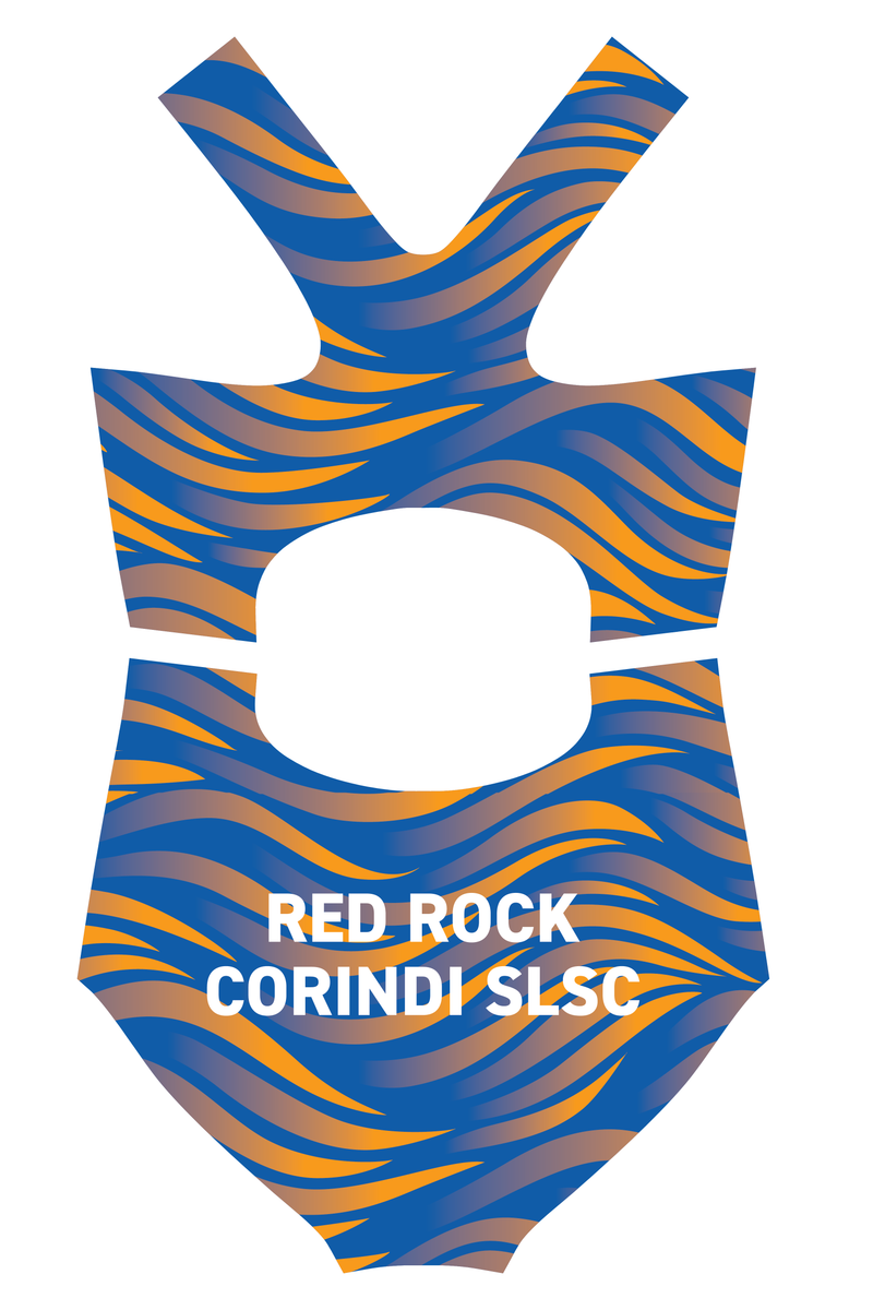 Girls One Piece Red Rock SLSC | Made to Order