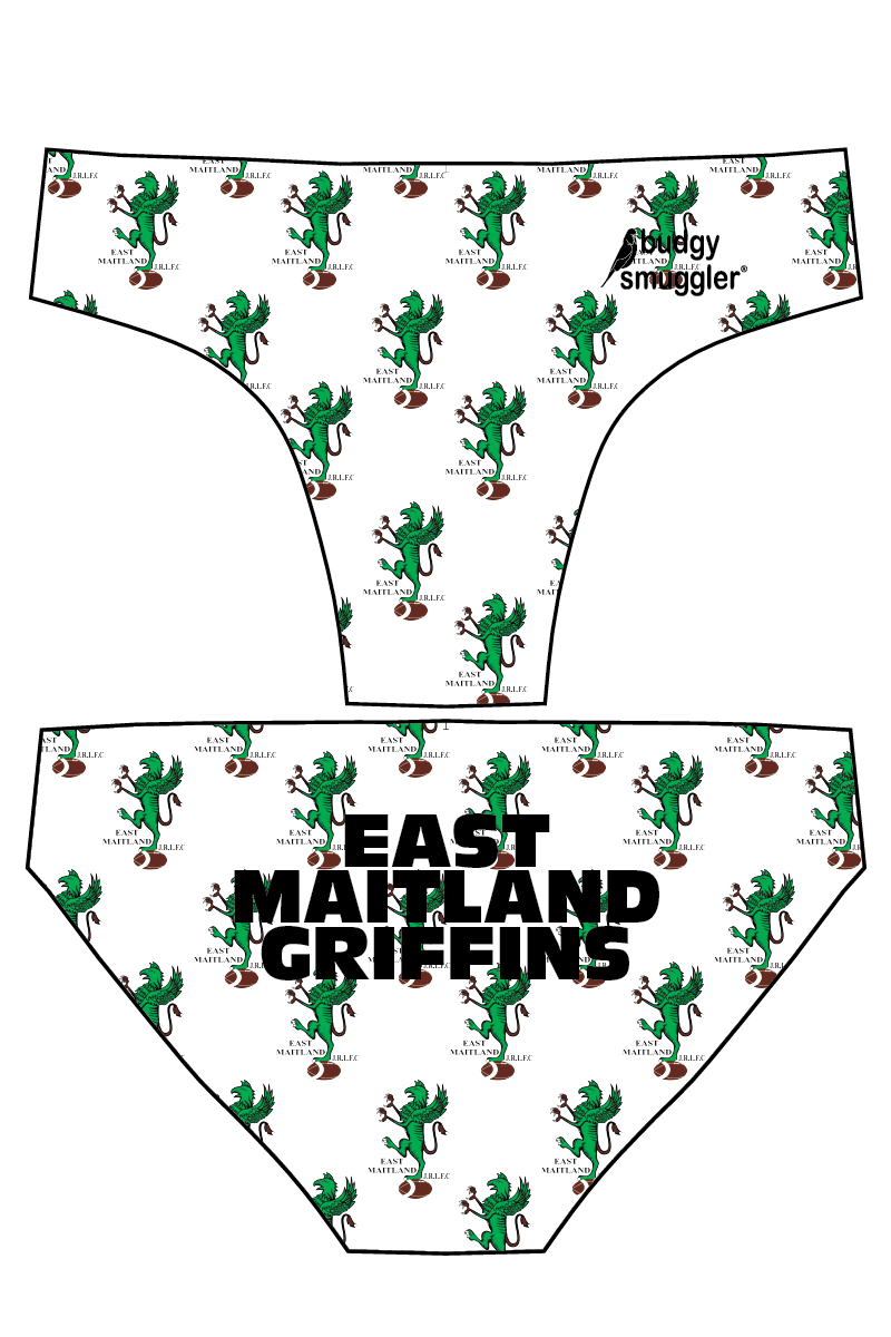 East Maitland Griffins JRLFC Mens White | Made to Order