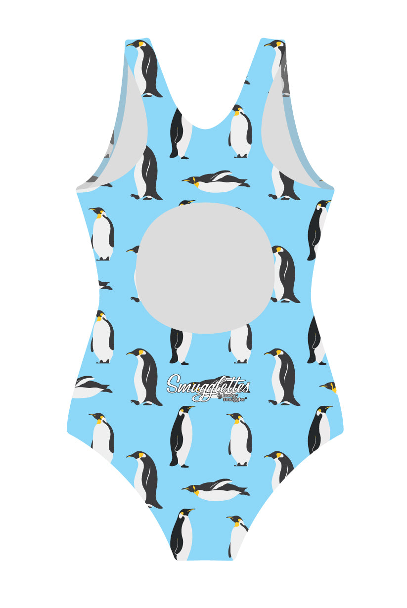 Girls One Piece in Antarctic Tuxedo