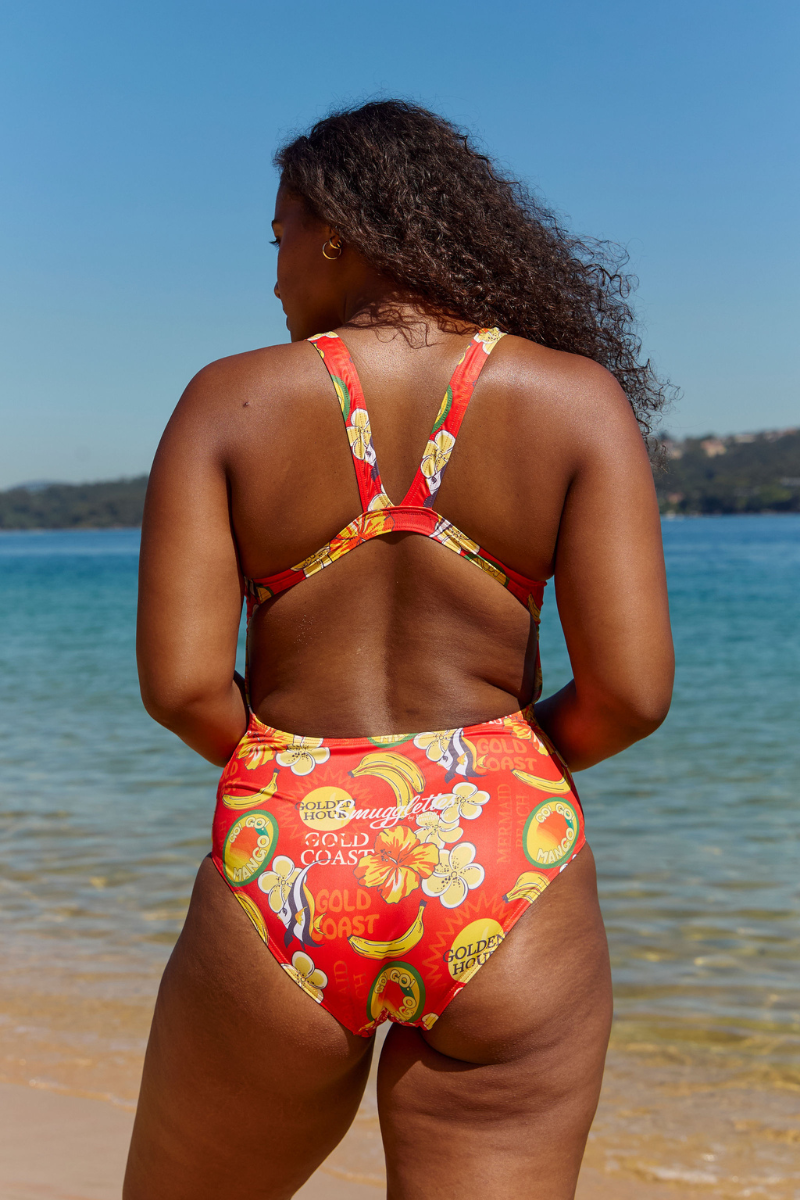 Thick Strap Racer in The Sunshines States