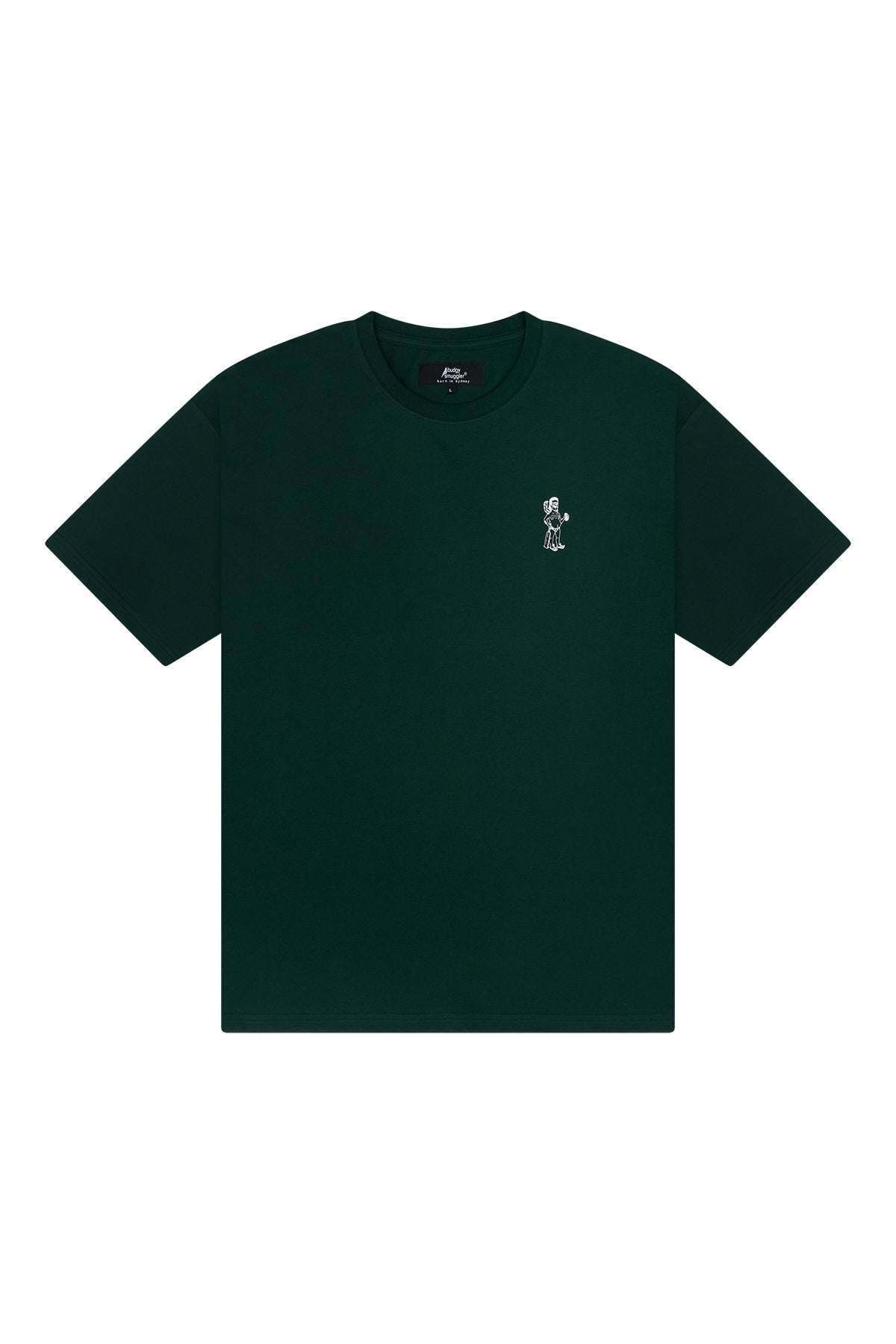 Lightweight Green Tee in Aussie Sayins