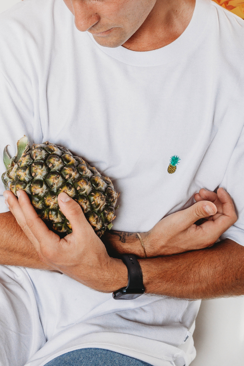 Icon Tee in Pineapple