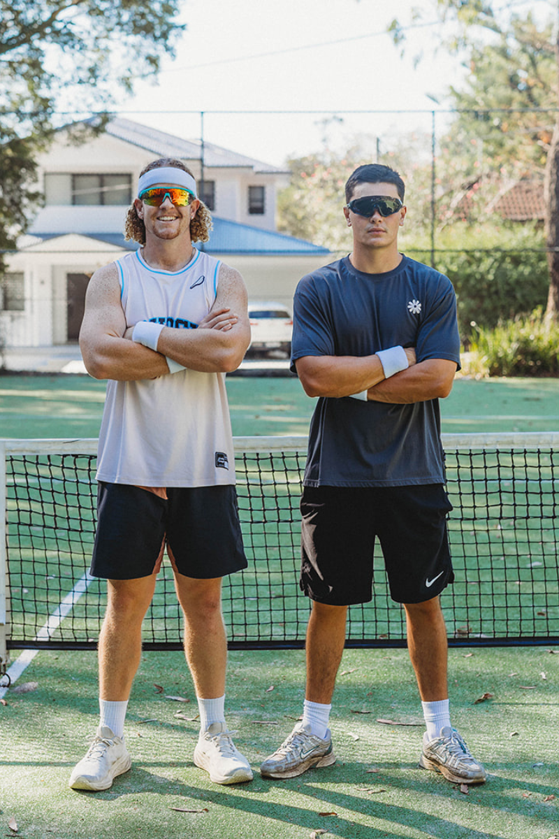 Lightweight Charcoal Tee in Summer