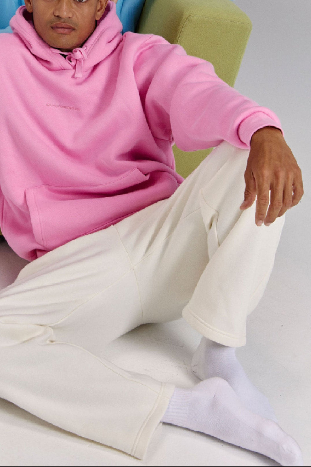 Sweatpant Trackies in Creamed