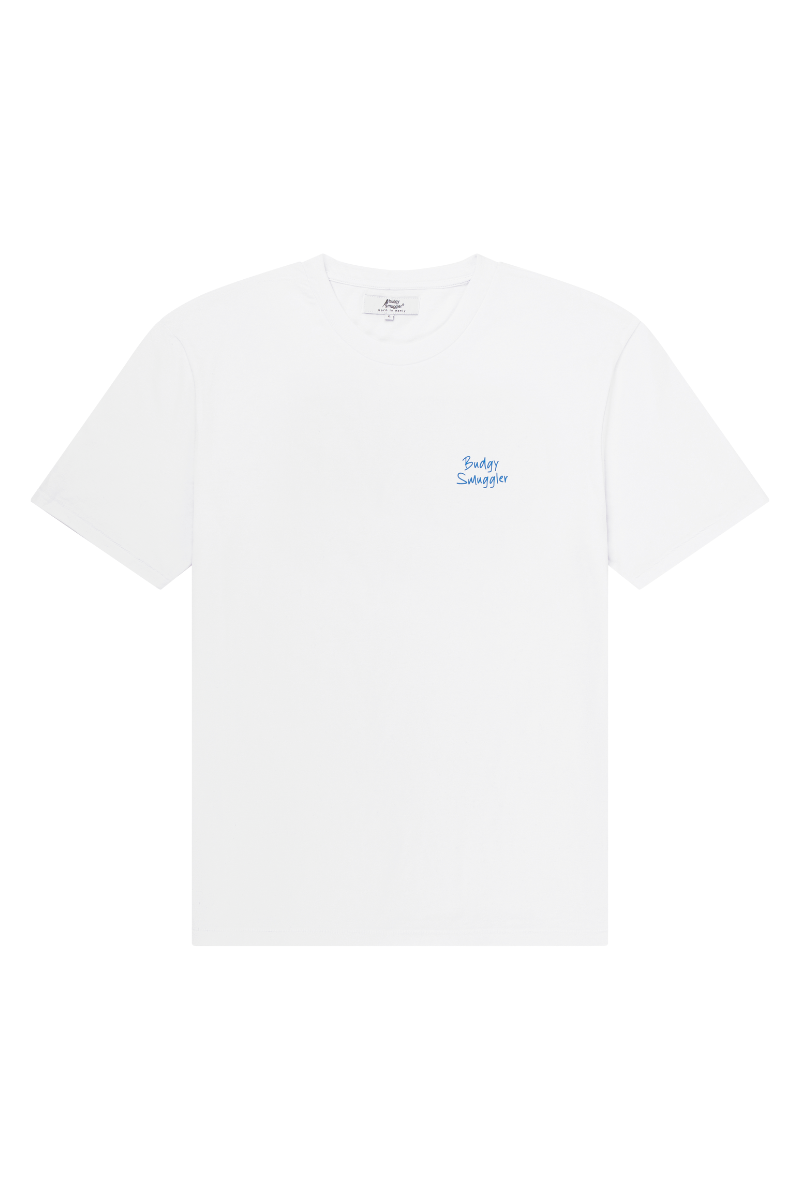 White Tee with Out of Office