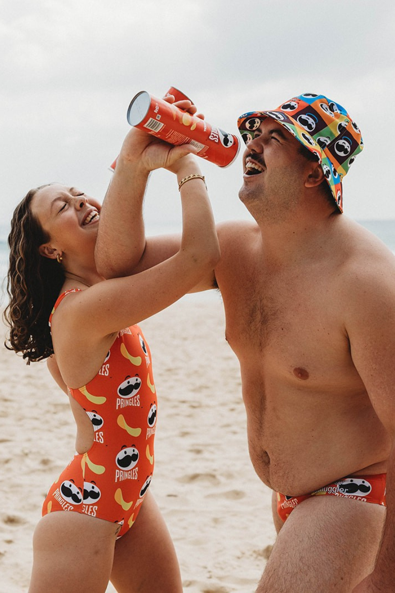 Thick Strap Racer in Classic Pringles