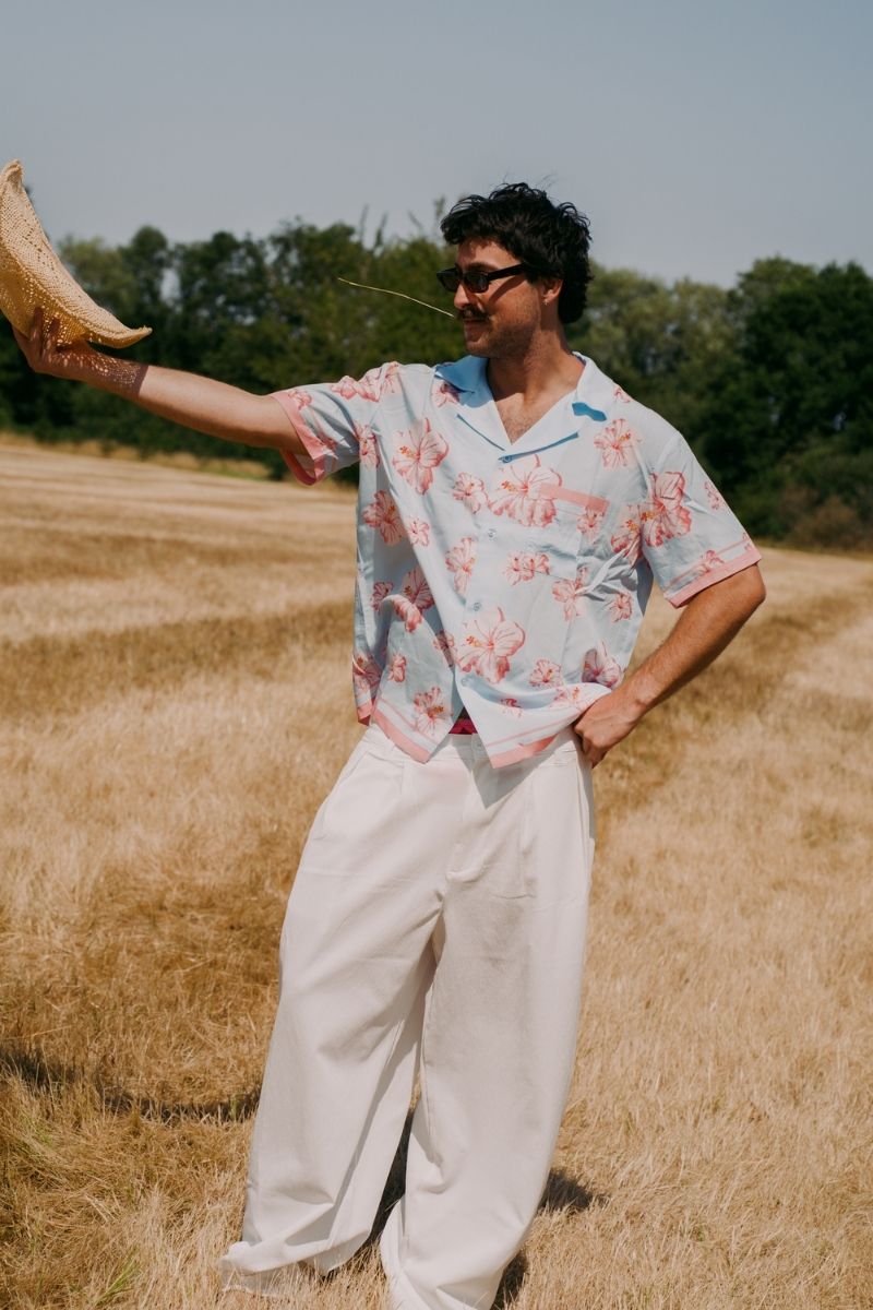 Party Shirt in Maui Flowie