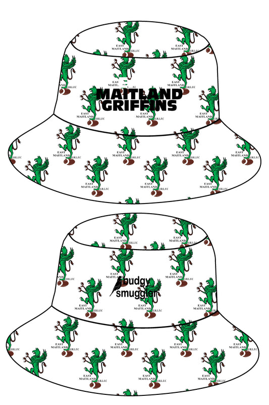 Bucket Hat in East Maitland White