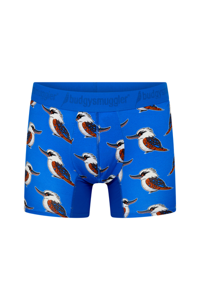 Men's Underwear Trunks in Blue Kookaburra