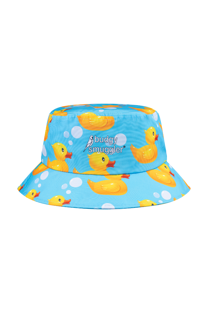 Mens Swim, Underwear and Bucket Hat Bundle in Rubber Ducks
