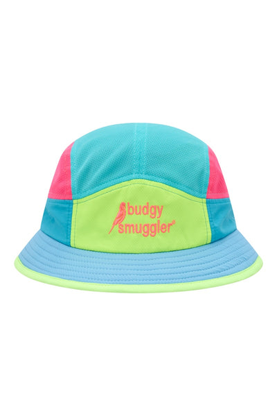 Running Bucket in Pink Yellow Blue