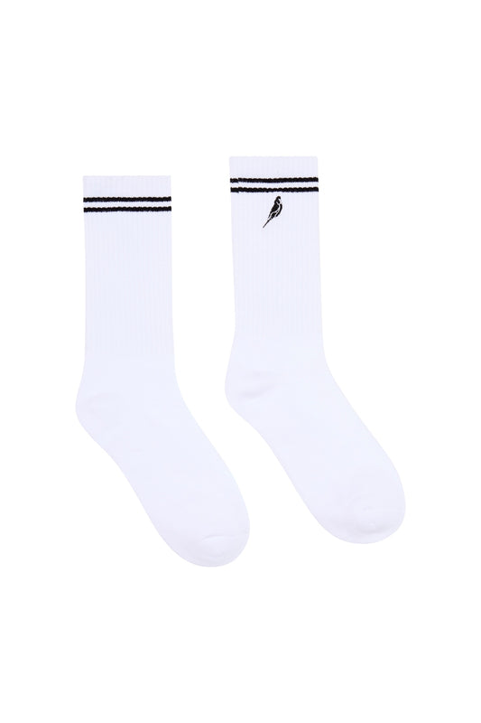 Crew Socks in White