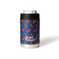 Premium Insulated Can Cooler in Chilli Willies