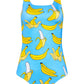 Scoop One Piece in Blue Bananas