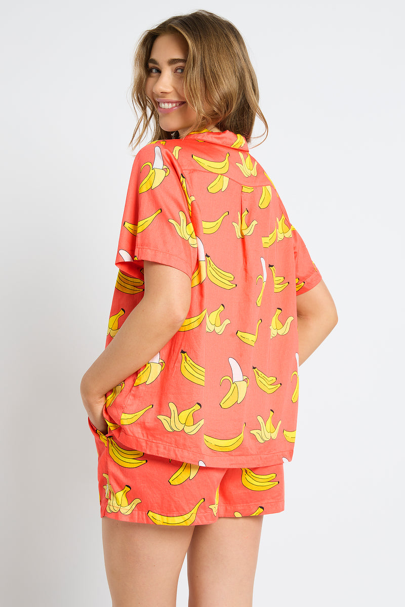 Women's Pyjama Set in Cool Bananas