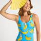 Scoop One Piece in Blue Bananas