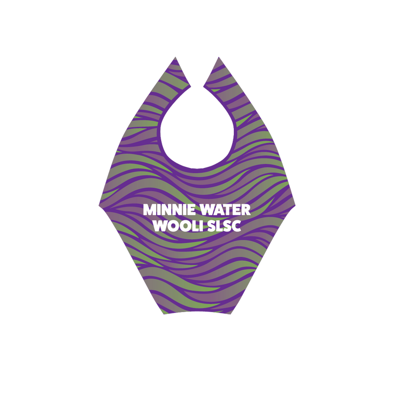 Women's Thin Strap Racer Minnie Water / Wooli SLSC | Made to Order
