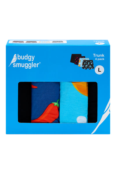 Men's Underwear Trunks 4 Pack in Classic