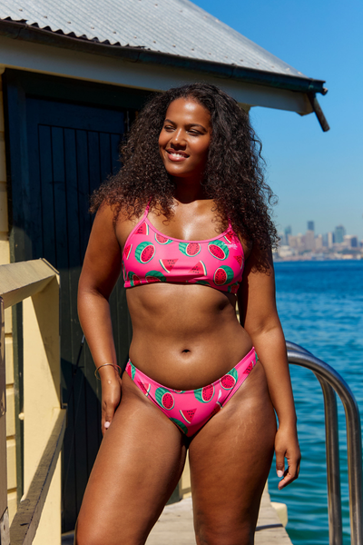 Freshwater Top in Watermelon Sugar Thighs