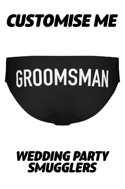 Custom DIY Groomsman