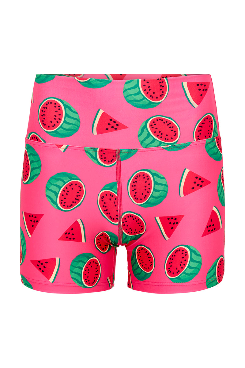 Booty Shorts in Watermelon Sugar Thighs