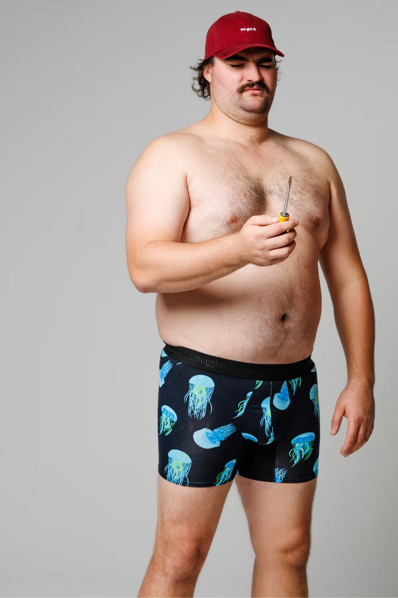 Men's Underwear Trunks in Box Jelly Fish