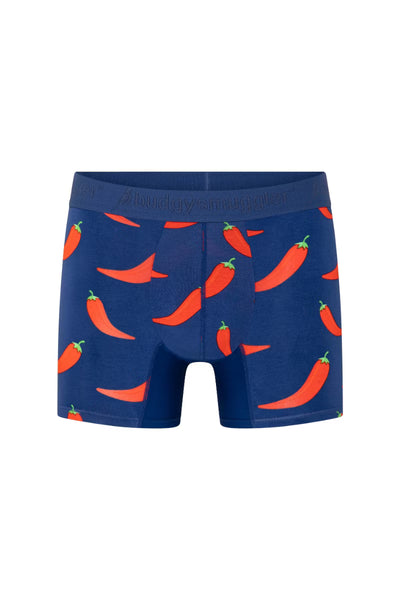 Men's Underwear Trunks in Chilli Willies