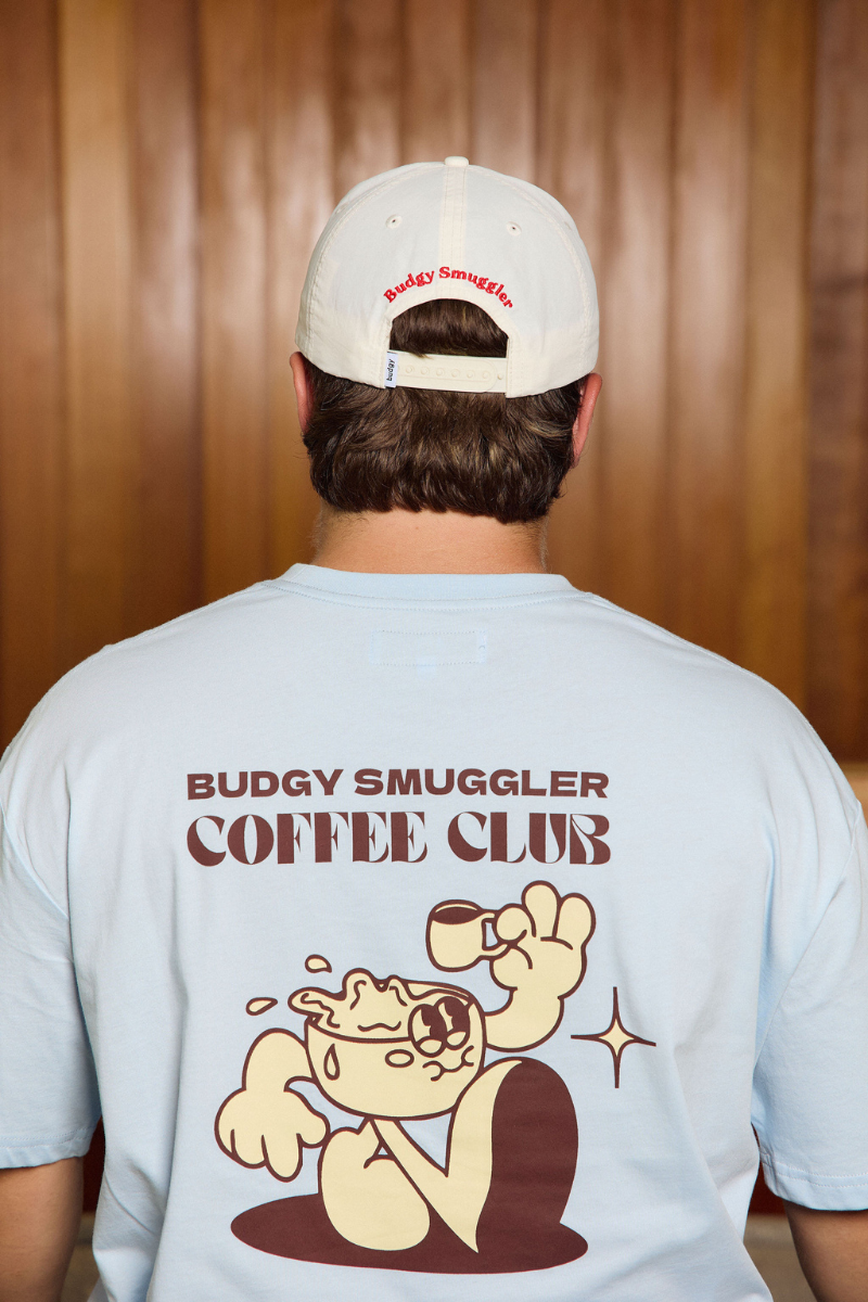 5 Panel Snap Back in Budgy Cream