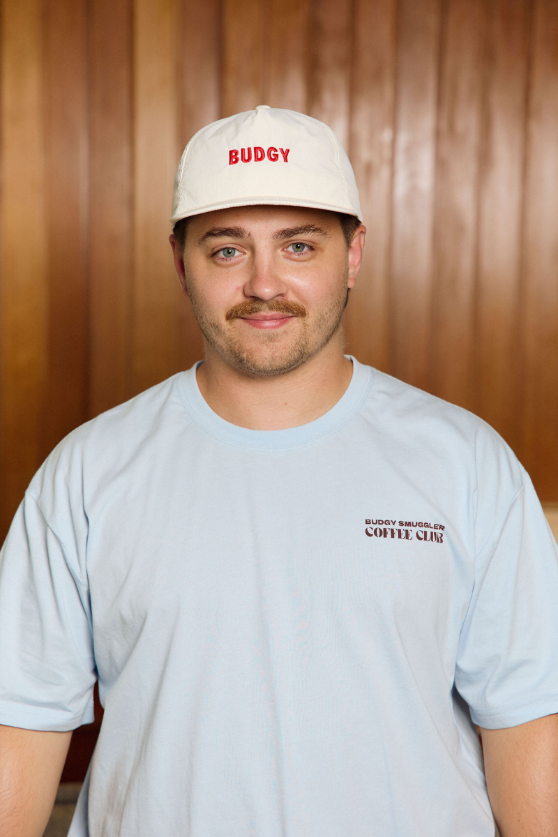 5 Panel Snap Back in Budgy Cream