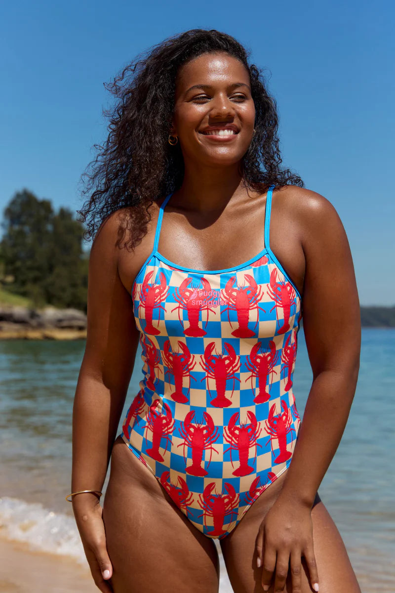 Women's One Piece and Towel Bundle in LobStars