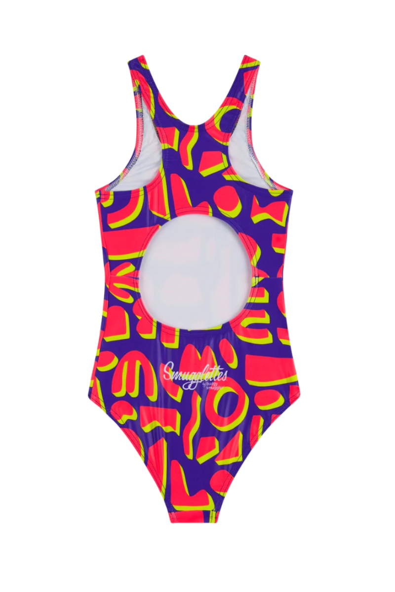 Girls One Piece in Hectic Geometric