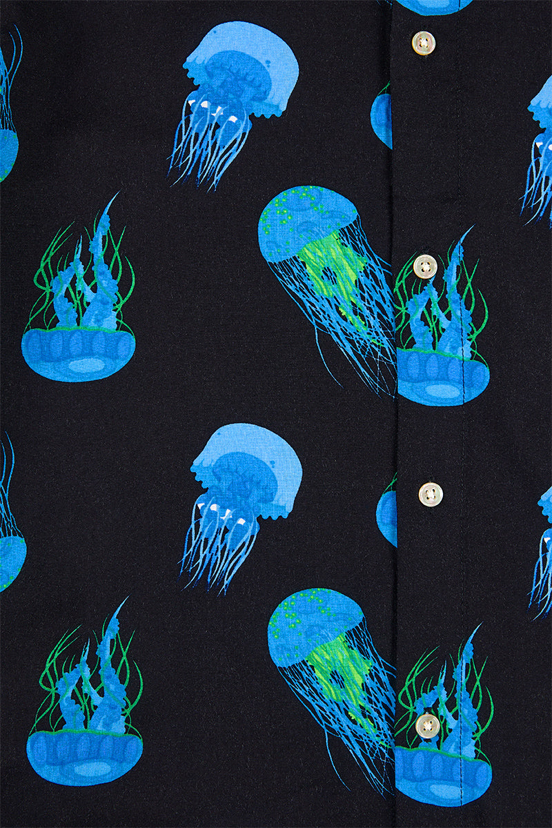 Hawaiian Party Shirt in Box Jelly Fish