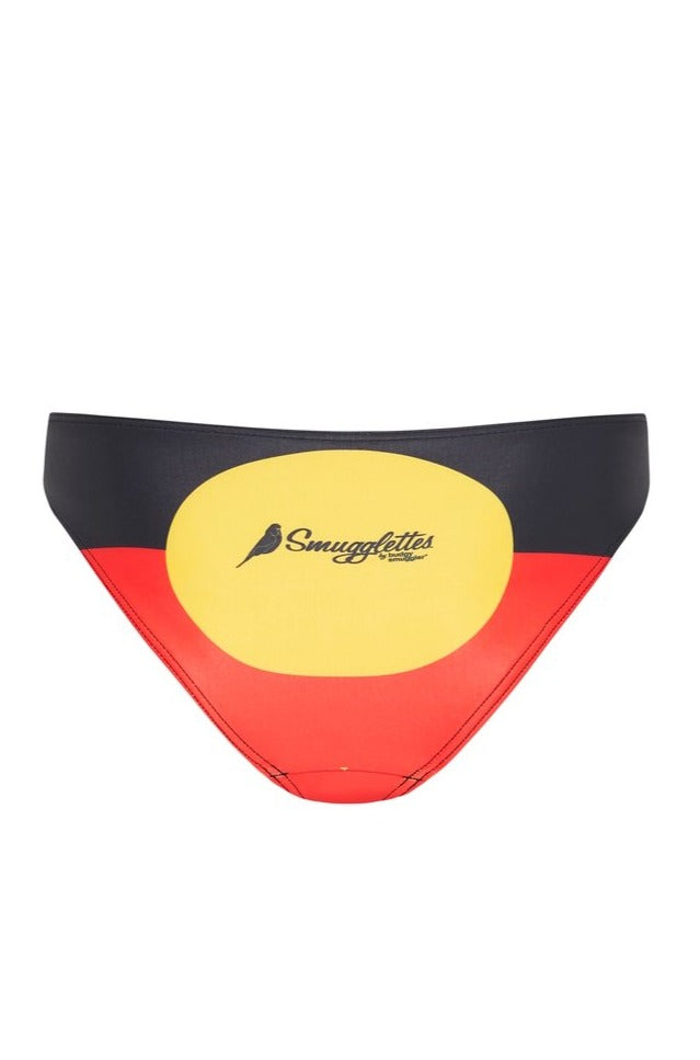 Shelly Bottom in Aboriginal Flag