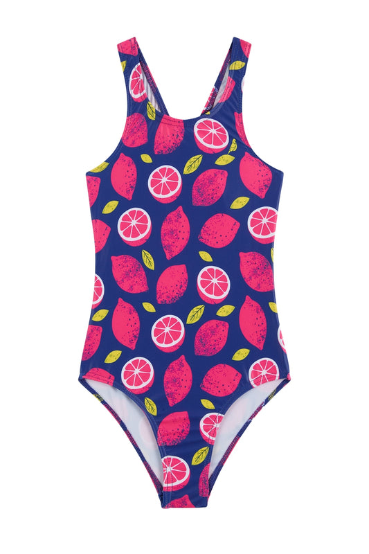 Girls One Piece in Pink Lemonade